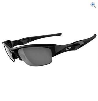 Oakley Flak Jacket Sunglasses (Black/Iridium) - Colour: JET BLACK